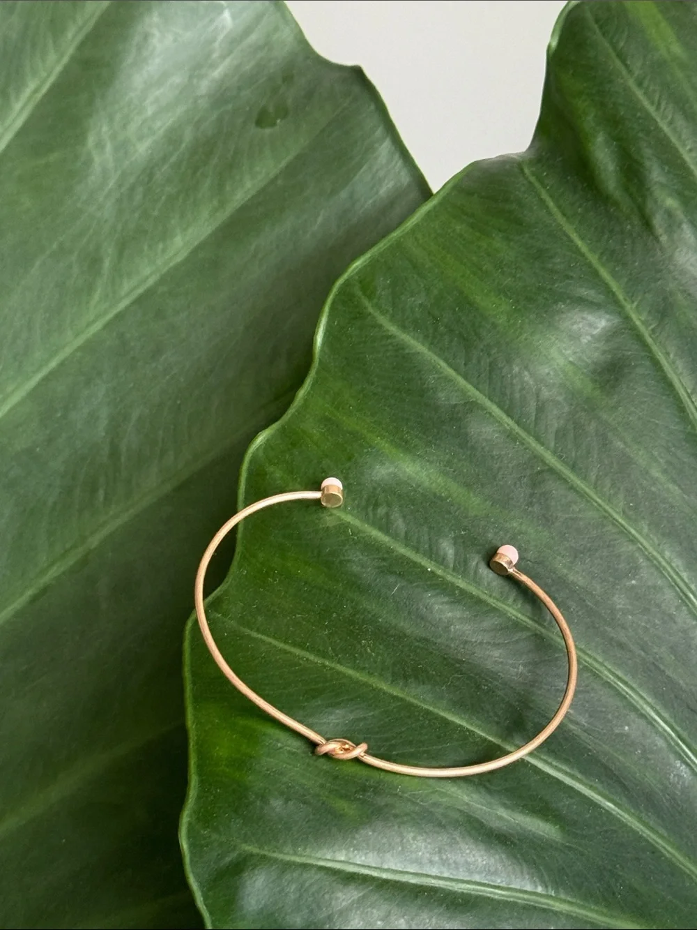 Plunder bracelet gold tone bead and knot cuff jewelry New - Picture 6 of 7